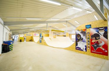 Geisterkickboarder Skatepark